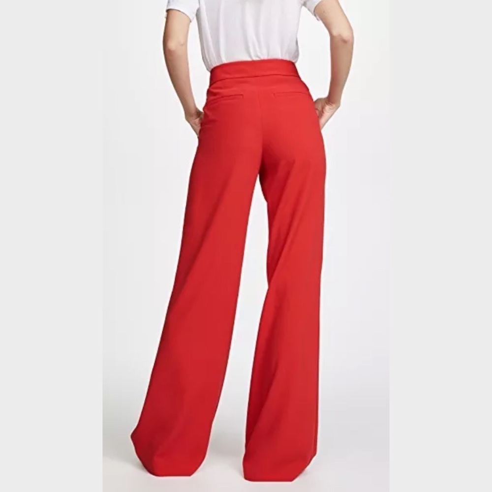 Sold Alice + Olivia Dylan High Waist Wide Leg Pant - Picture 2 of 8